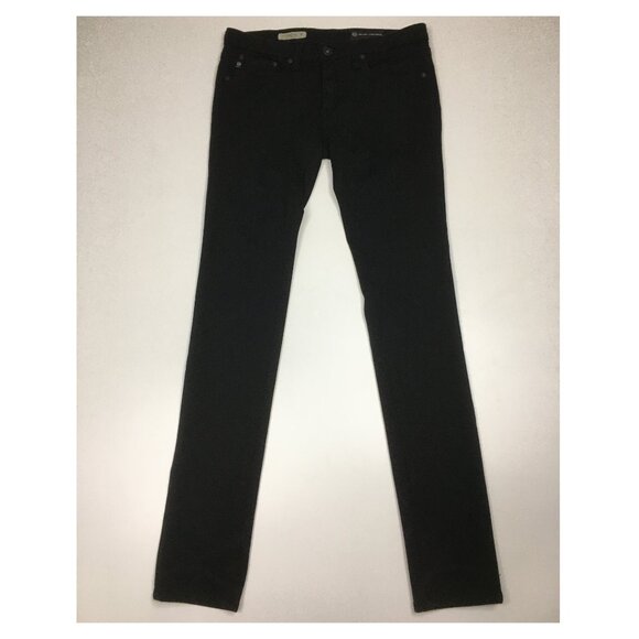 AG ADRIANO GOLDSCHMIED 5 Pocket Black The Legging Super Skinny Soft Jeans - Picture 1 of 12